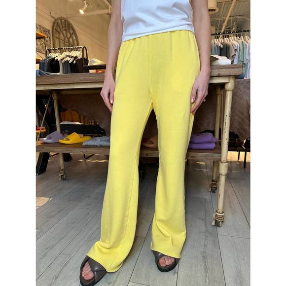 NEW SPRWMN straight leg sweatpants in zest - Picture 1 of 2